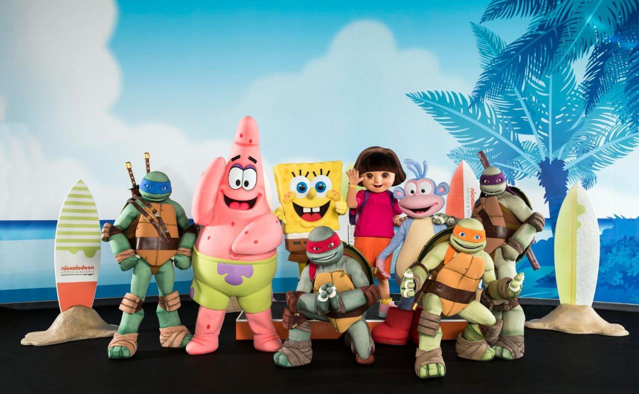 Nickelodeon Hotels & Resorts Punta Cana Exteriér fotografie Characters from Nickelodeon